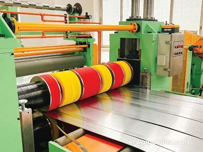 steel coil slitting machine